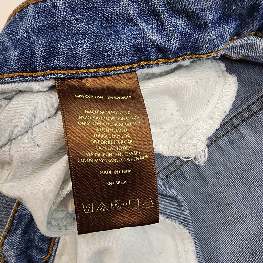 Kut from the Kloth Katy Boyfriend Jeans Womens 22W Blue Distressed KP799GC4R - Picture 13 of 14